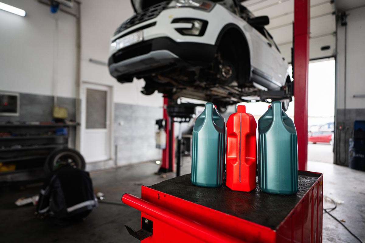 Car oil change services